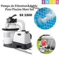 Pompe de Filtrartion à Sable SX 1500 Pour Piscine Hors Sol - Intex