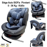 puericulture-siege-auto-isofix-inclinable-pivotant-3600-lorenzo-kidilo-dar-el-beida-alger-algerie