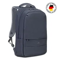 SAC A DOS RIVACASE 7567 17.2 GRIS / bleu ANTIVOL