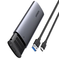 Boîtier UGREEN USB TYPE 3.0 SSD M.2 ENCLOSURE REF : 10903