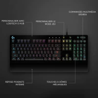CLAVIER GAMING LOGITECH G213 PRODIGY USB azerty