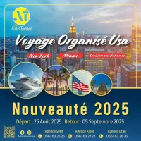 Voyage Organisé aux États Unis