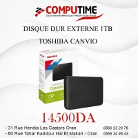 DISQUE DUR EXTERNE 1T  TOSHIBA CANVIO 