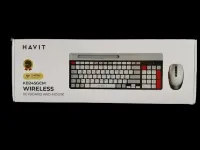 CLAVIER + SOURIS SANS FIL HAVIT KB245CM
