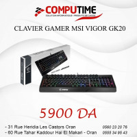 clavier-souris-msi-vigor-gk20-oran-algerie