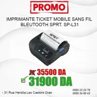 IMPRIMANTE MOBILE SPRT 80mm thermal label printer SP-L31