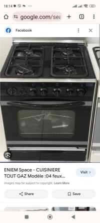 Cuisinière Eniem