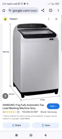 Lave linge Samsung 