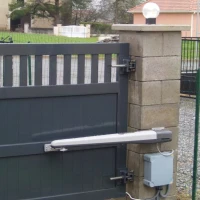 Réparation portail électrique / vérin / moteur coulissant / porte vitrée automatique.