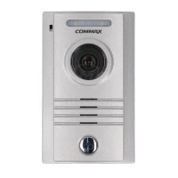 Commax plaque de Rue-1 button [DRC-40K]