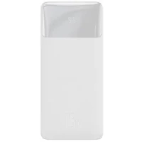Baseus batterie externe 1x USB-C + 2x USB-A 10000mAh 20W Baseus Bipow Blanc