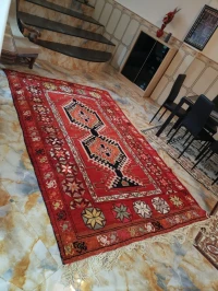 Tapis memcha pur laine 