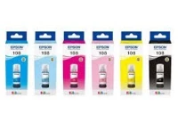 ENCRE EPSON 108 ORIGINAL 6 COULEUR POUR IMPRIMANTE EPSON L18050/L8050