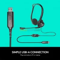 CASQUE LOGITECH 960 USB AVEC MICROPHONE ORIGINAL
