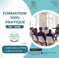 Formation agent de billetterie et agent de voyage 