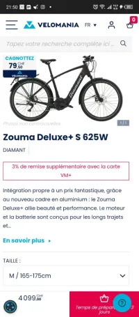 Diamant zouma deluxe+s 625w