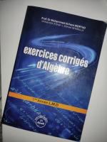 livres-magazines-exercises-corriges-dalgebre-1ere-annee-lmd-les-eucalyptus-alger-algerie