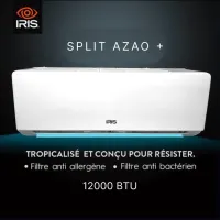 CLIMATISEUR SPLIT AZAO+ SUPER TROPICAL 12000 BTU (INVERTER)