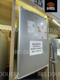 REFRIGERATEUR IRIS MINI BAR IRS 138 92Litres (BLANC/GRIS)