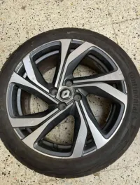 4 Jante alliage clio 5 alpine avec pneus 