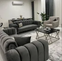 Salon moderne haut de gamme sur mesure