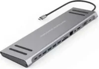ONTEN 9199A  Station d'accueil 13 en 1 avec Ethernet Gigabit, adaptateur USB-C PD3.0 et sortie 4K HD