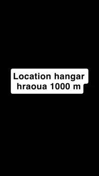 Location Hangar Alger Hraoua
