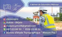 Cabinet de géomètre métreur : étude, Suivi et tout travaux topographique & VRD