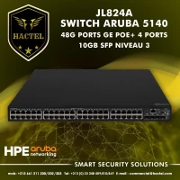 Switch ARUBA 5140 48G Ports GE POE+  4 Ports 10GB SFP 
