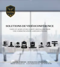 SOLUTION DE VISIOCONFÉRENCE ET CAMÉRAS INTELLIGENTES (WEBCAM)
