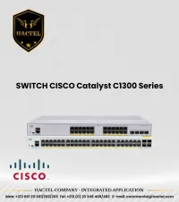 CISCO Switch C1300 24 et 48 Port PoE et Non PoE avec SFP 1GB et 10GB SFP+ Ports