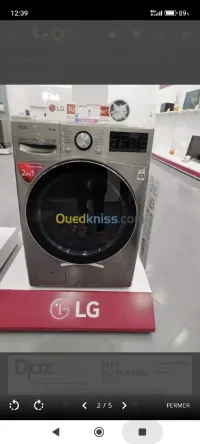 Machine a laver LG 15kg sichage 