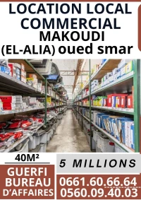 Location Local Alger Oued smar