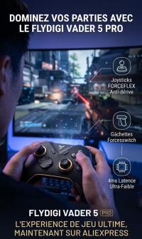 يد-التحكم-و-جهاز-المحاكاة-manette-sans-fil-new-flydigi-vader-5-pro-قسنطينة-الجزائر