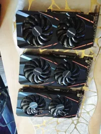 Original gigabyte RX580 8G Graphics Cards GDDR5 Memory Video Gaming توصيل متوفر 