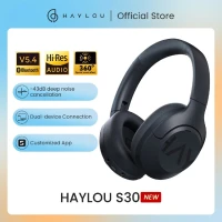 Haylou S30 Casque bluetooth v5.4 ANC 80hrs battery