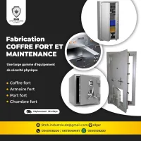 FABRICATION TOUS LES TYPES DE COFFRE FORT ET ARMOIRE BLINDÉE 