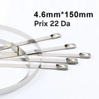 ATTACHE EN ACIER INOXYDABLE INOX 