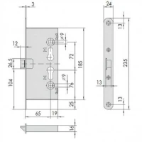 GROOME FERME PORTE HYDRAULIQUE 150 KG
