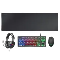 Combo 4IN1 Mars Gaming MCP-RGB3 ( Souris + Clavier + Casque + Tapis )