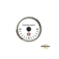 Indicateur angle de barre blanc/polie pour bateau 