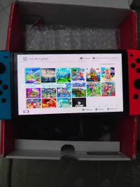 Nintendo switch oled flashée 128 go 