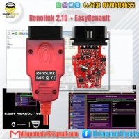 Renolink 2.10 2024 & EasyRenault Scanner Automobile Professionnel  Pour Renault et Dacia, Nissan,رونولينك