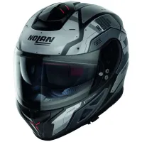 casque nolan N80-8 50 TH STARSCREAM N-COM 032 NOIR MAT-GRIS "Original"