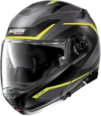 CASQUE NOLAN N100-5 PLUS DISTINCTIVE 033 GRIS-JAUNE. "Original"