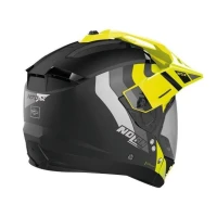 CASQUE NOLAN N70-2 X DECURIO N-COM 030 NOIR MAT-JAUNE. "Original"