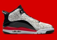 Air Jordan Dub zero White/Fire red/Black