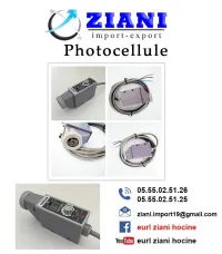 capteur et photocellule