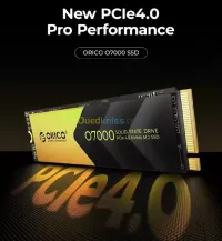 SSD NVMe 1 TB Gen4 ORICO Vitesse 7000mb/s Neuf