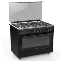 cuisinière modena 90cm noir mate 